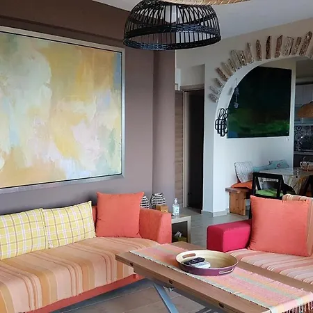 Casa de Férias Modern Seaside Maisonette 130 M2 Oikia Litsas Paliouria Larissas