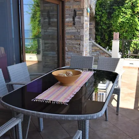 Modern Seaside Maisonette 130 M2 Oikia Litsas Paliouria Larissas Casa de Férias *