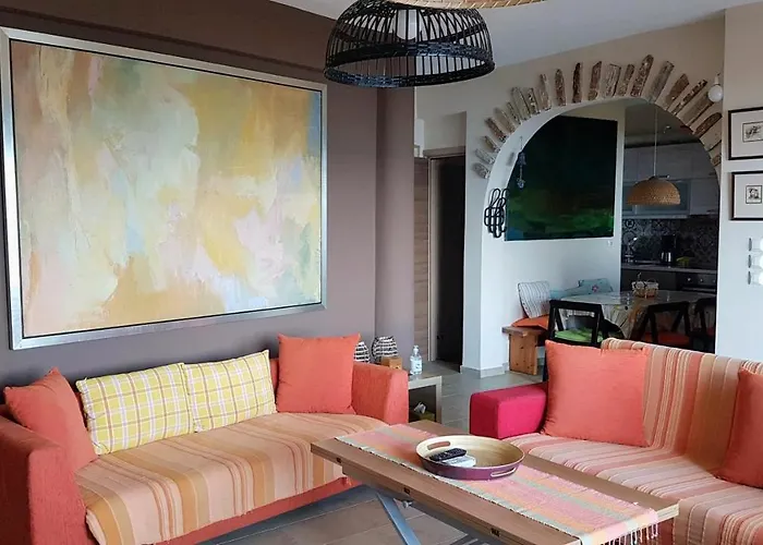 Dom wakacyjny Modern Seaside Maisonette 130 M2 Oikia Litsas Paliouria Larissas