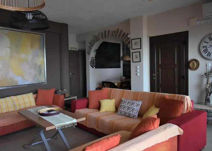 Dom wakacyjny Modern Seaside Maisonette 130 M2 Oikia Litsas Paliouria Larissas *