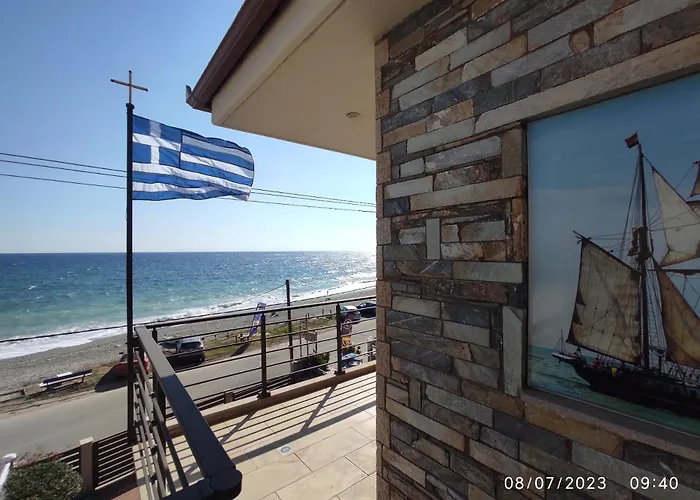 Dom wakacyjny Modern Seaside Maisonette 130 M2 Oikia Litsas Paliouria Larissas Kókkinon Nerón