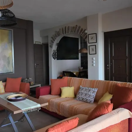 Prázdninový dům Modern Seaside Maisonette 130 M2 Oikia Litsas Paliouria Larissas *